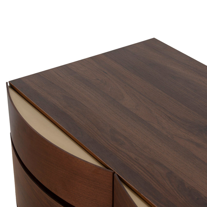 Dorit Home Office Desk - Dressing Table - Walnut