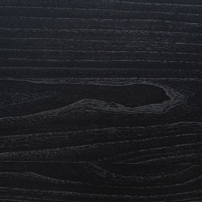 Amano 1.8m Elm Dining Table - Full Black
