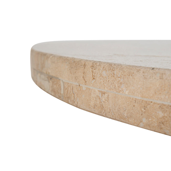 2.8m Travertine Dining Table - Natural