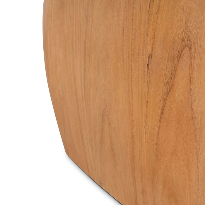 2.8m Travertine Dining Table - Natural