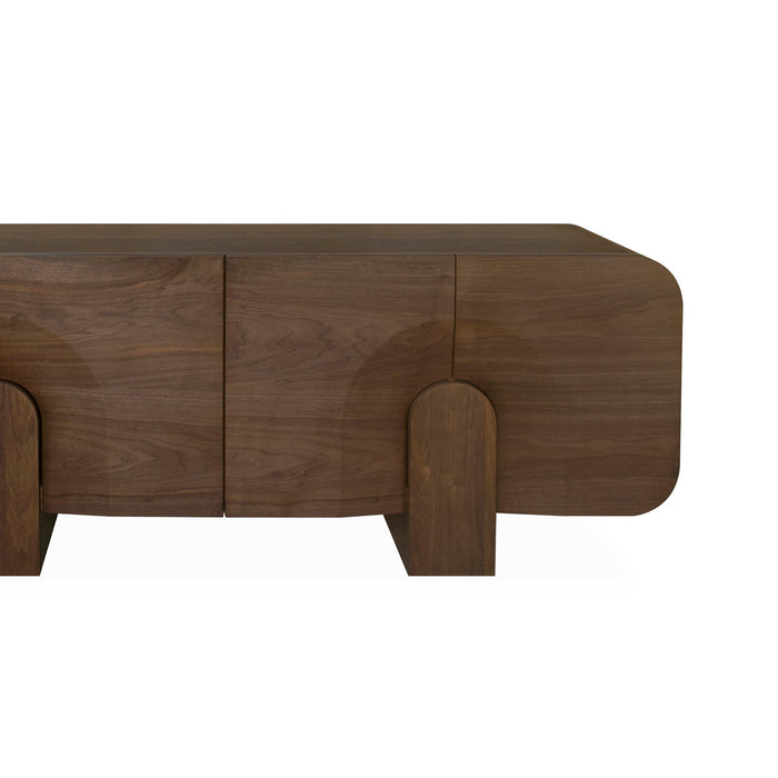 Alisha 2.1m Buffet Unit - Light Walnut