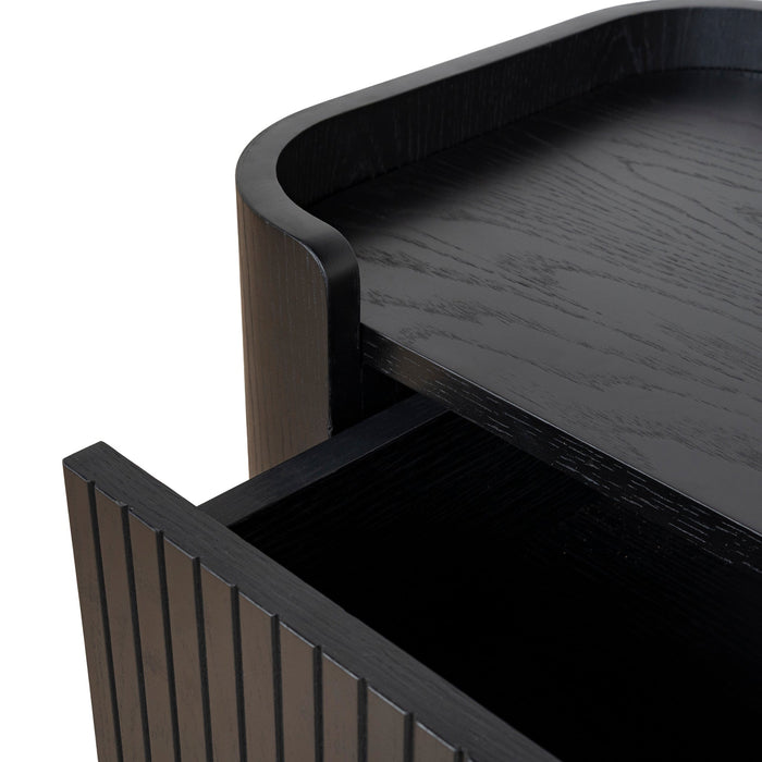 Gemma 1.2m Chest of Drawers - Full Black