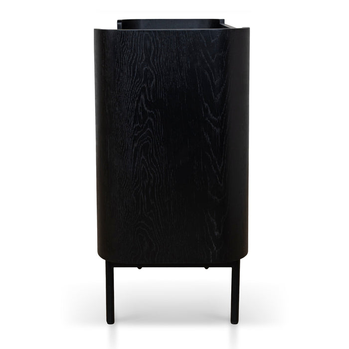 Gemma 1.2m Chest of Drawers - Full Black