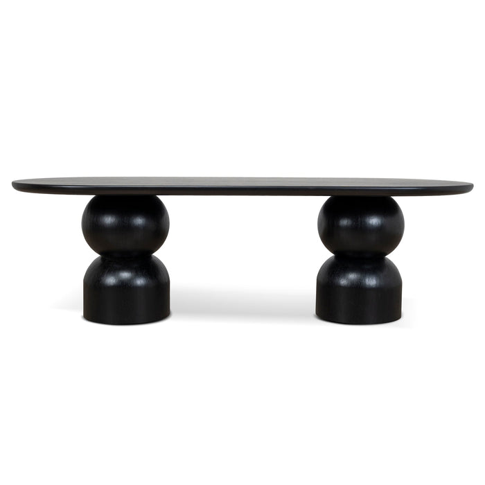 Elemental 2.5m Dining Table - Full Black