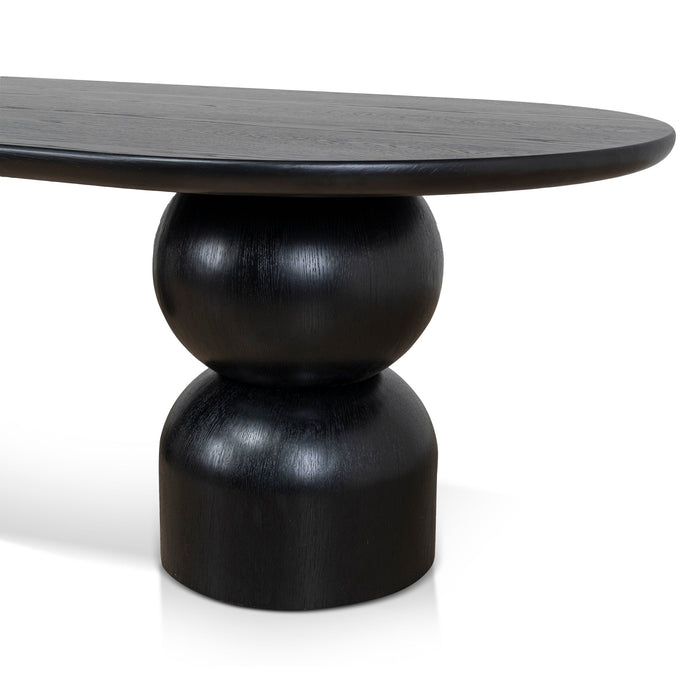 Elemental 2.5m Dining Table - Full Black