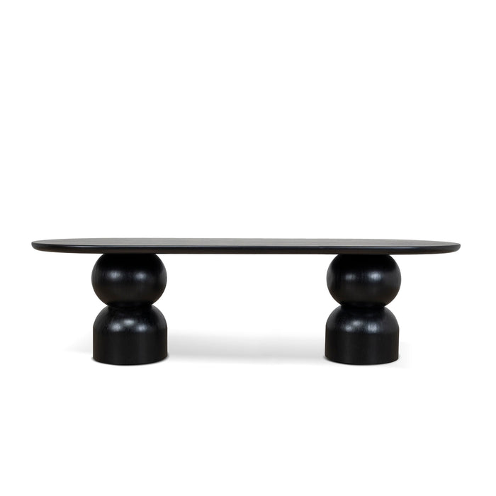 Elemental 2.8m Dining Table - Full Black