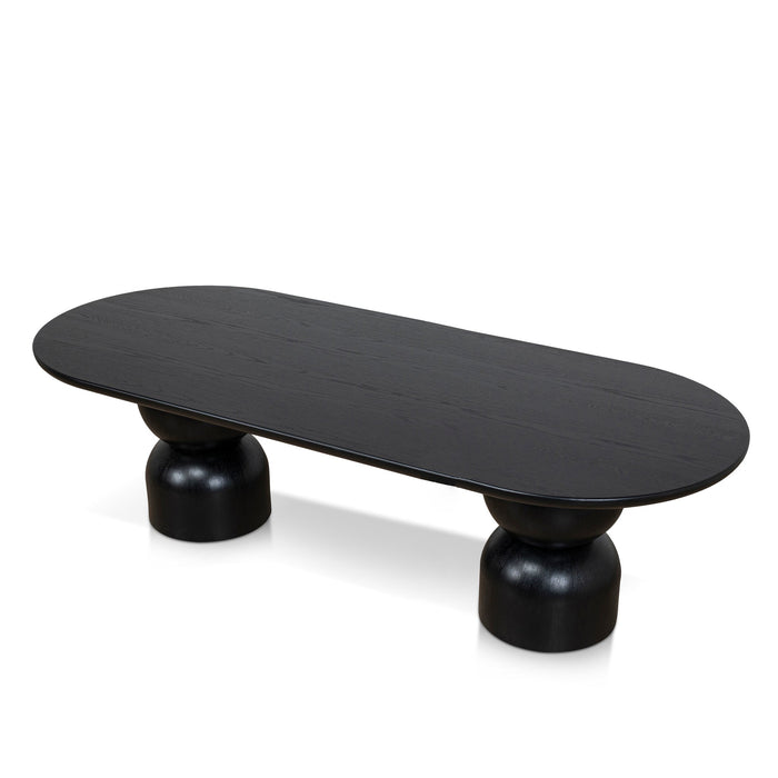 Elemental 2.8m Dining Table - Full Black