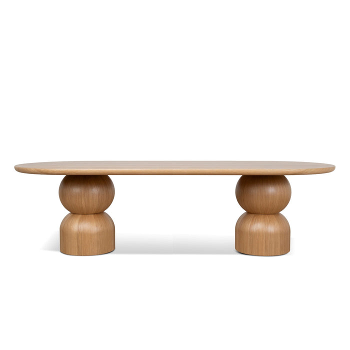 Elemental 2.8m Dining Table - Natural