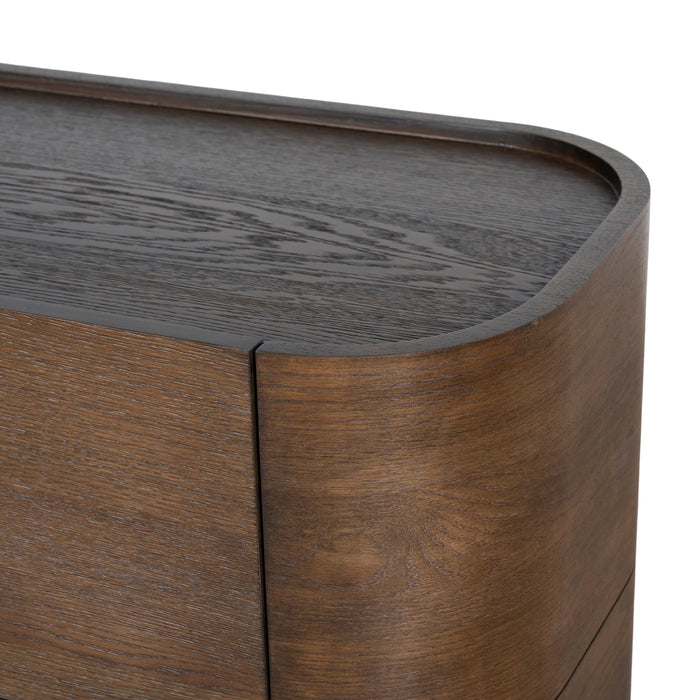 Gidon 2.2m Buffet Unit - Caramel Oak