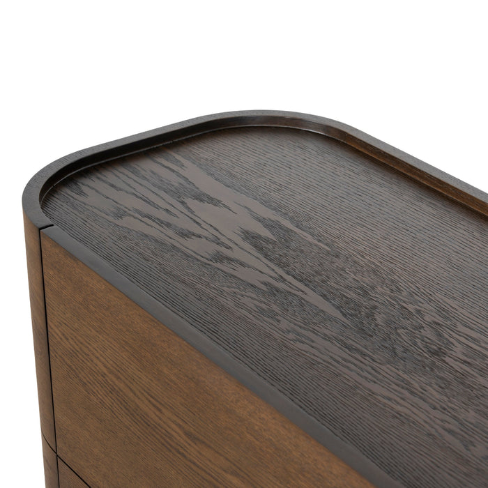 Gidon 2.2m Buffet Unit - Caramel Oak