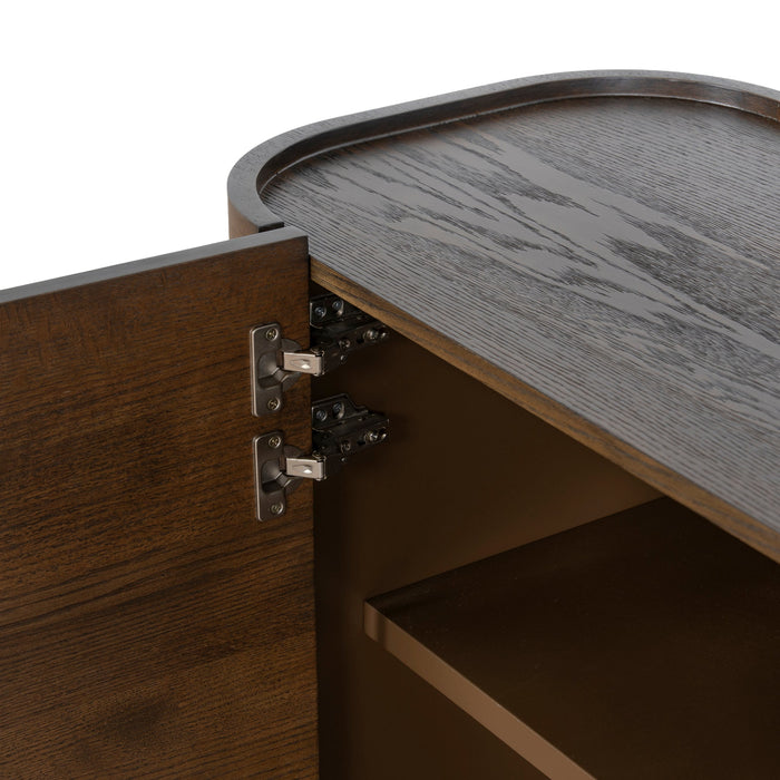 Gidon 2.2m Buffet Unit - Caramel Oak