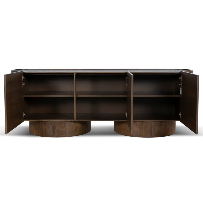 Gidon 2.2m Buffet Unit - Caramel Oak