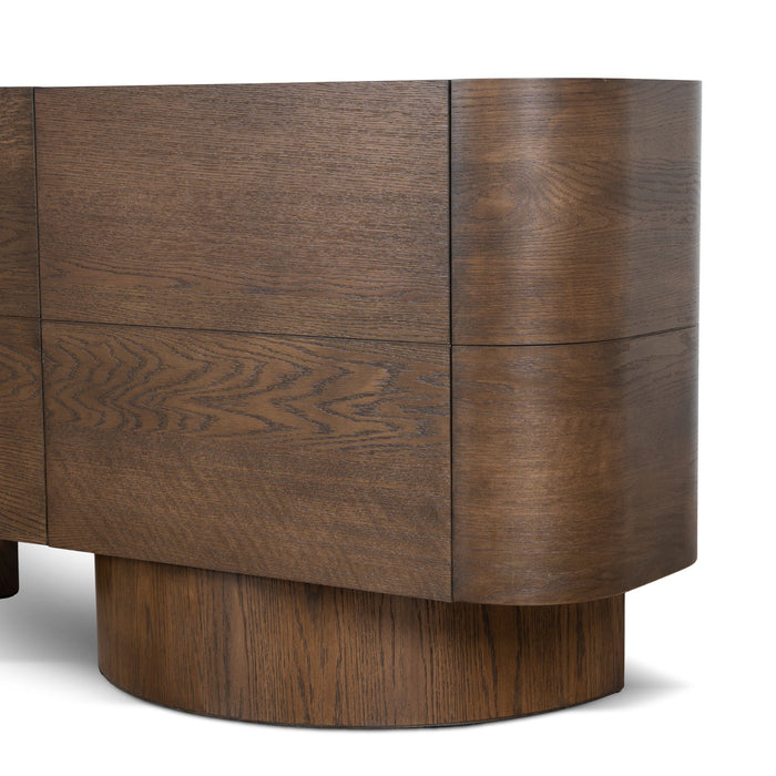 Gidon 2.2m Buffet Unit - Caramel Oak