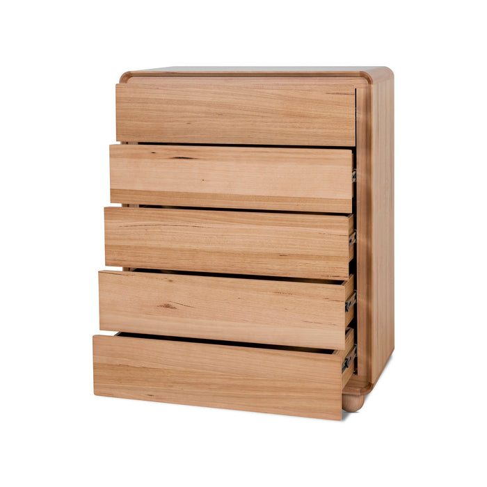 Jenny Tallboy Drawer Chest - Messmate