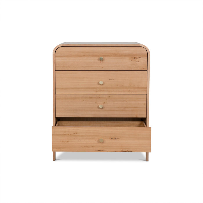 Serene 90cm Tallboy Drawer Chest - Messmate