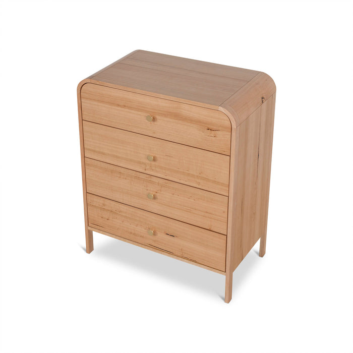 Serene 90cm Tallboy Drawer Chest - Messmate
