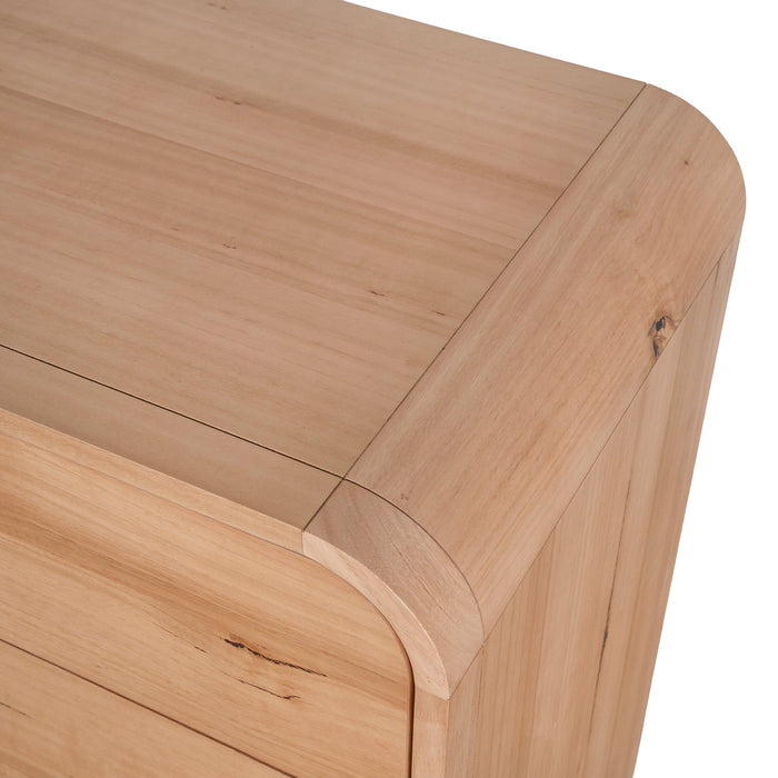 Serene 90cm Tallboy Drawer Chest - Messmate