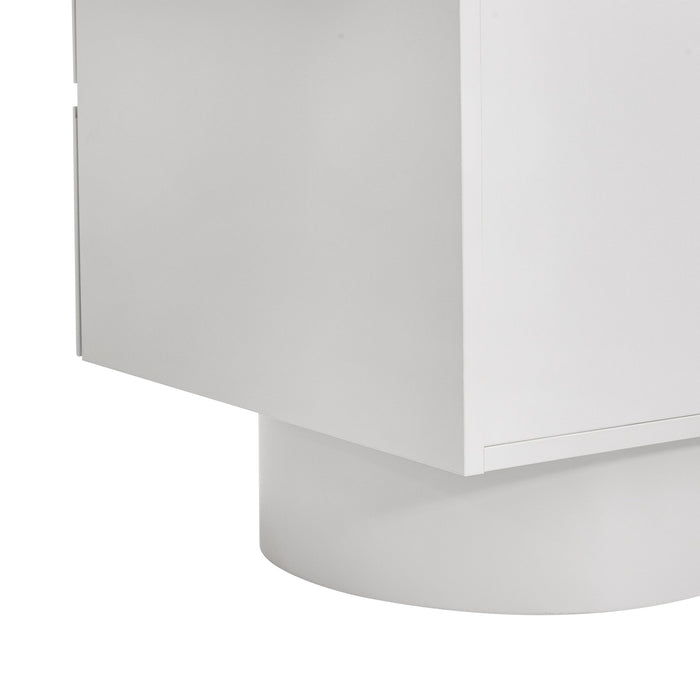 Dorit Home Office Desk - Warm Grey