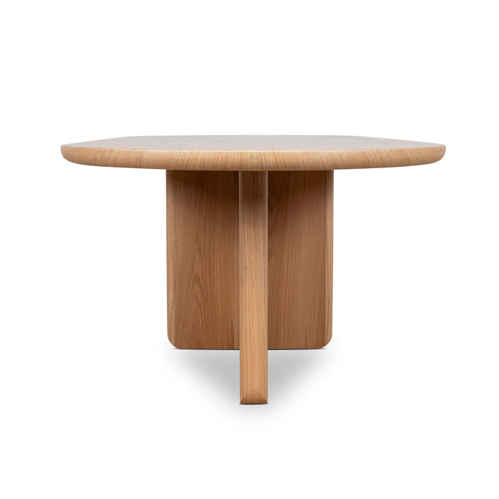 Valdis 2.4m Dining Table - Natural Oak