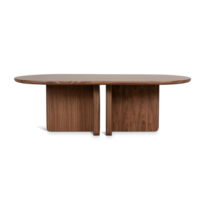 Valdis 2.4m Dining Table - Walnut