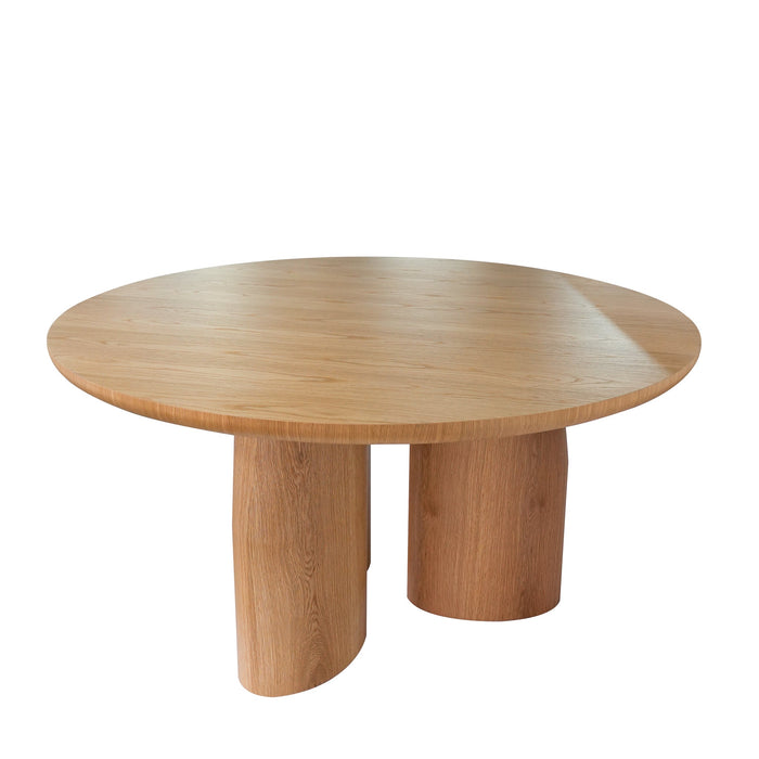 Nobu 1.5m Round Dining Table - Natural