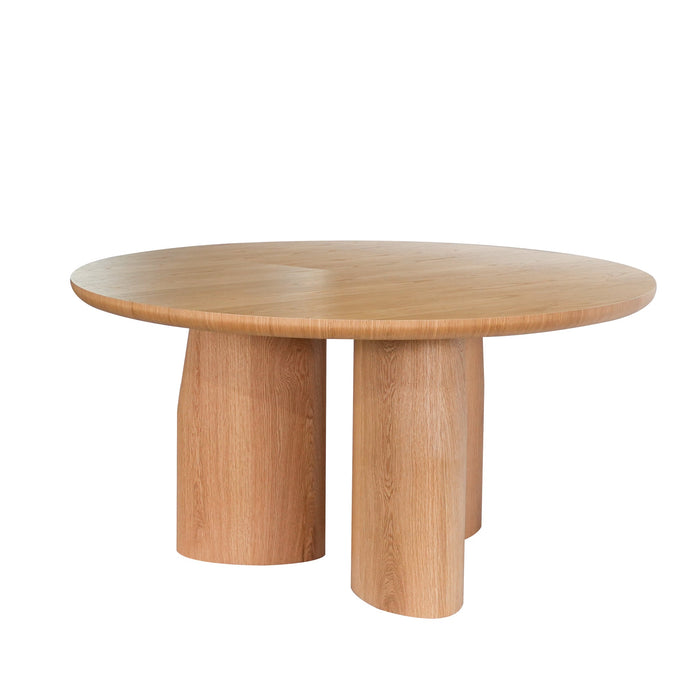 Nobu 1.5m Round Dining Table - Natural
