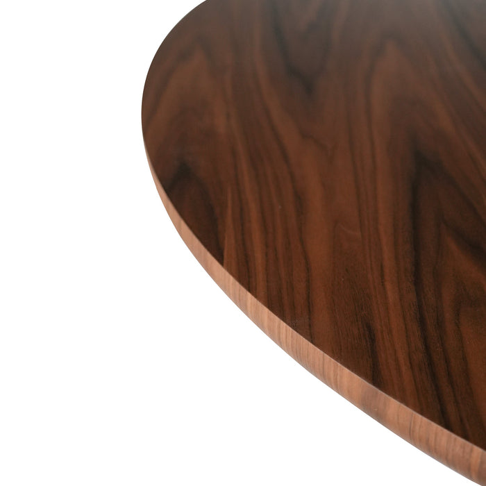 Mira 1.5m Round Dining Table - Walnut