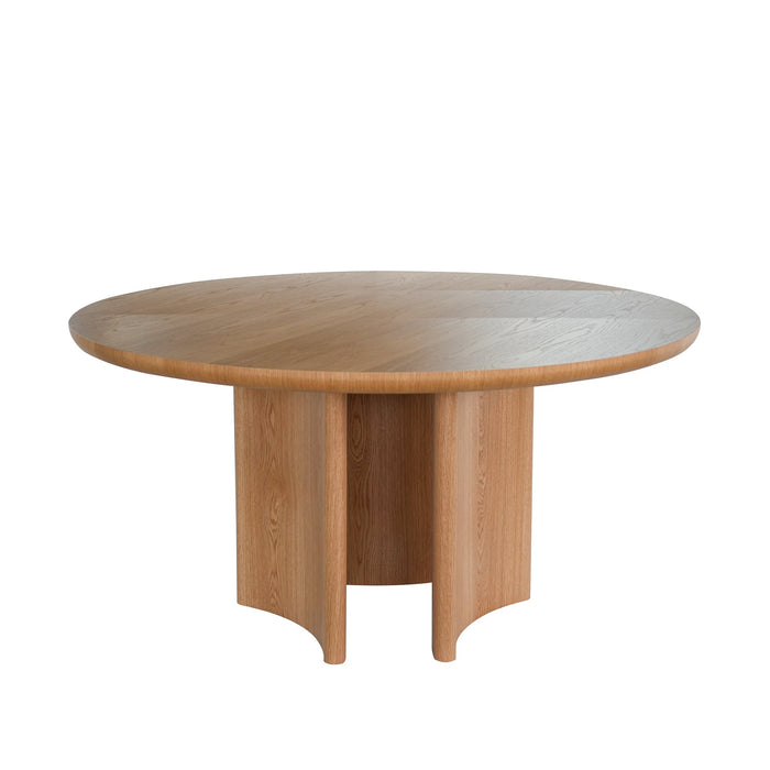Mira 1.5m Round Dining Table - Natural