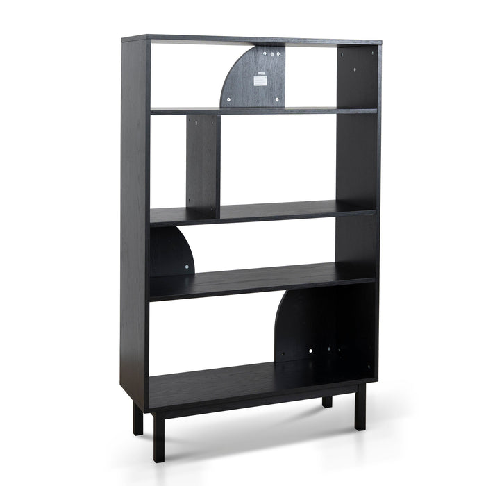 Adone 1.6m (H) Book Shelf - Full Black