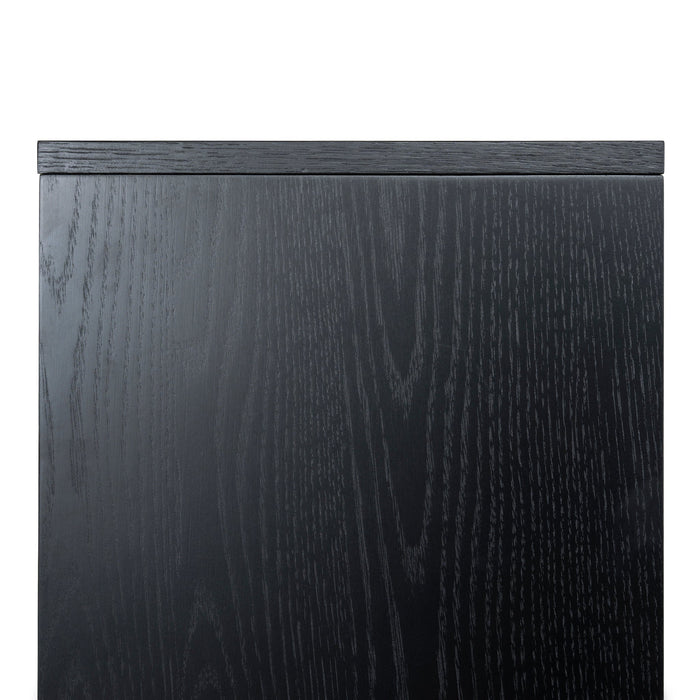 Adone 1.6m (H) Book Shelf - Full Black