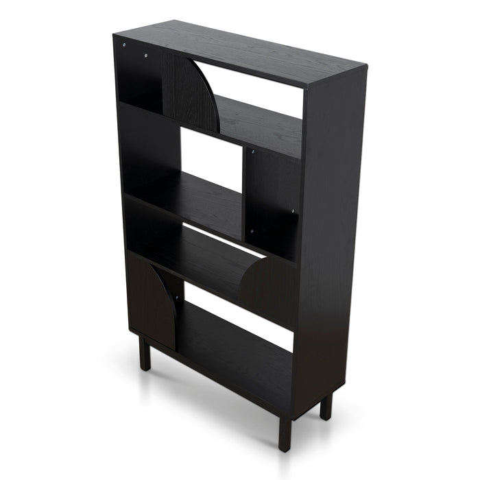 Adone 1.6m (H) Book Shelf - Full Black