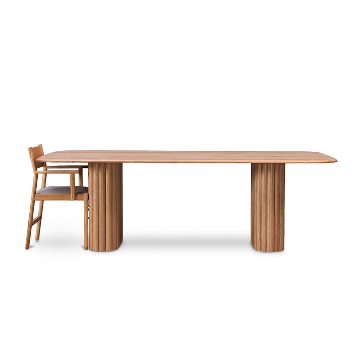 Lunora 2.4m Dining Table - Natural