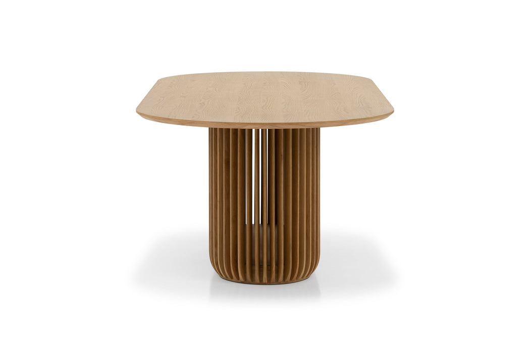 Arvena 2.2m Oval Dining Table - Natural