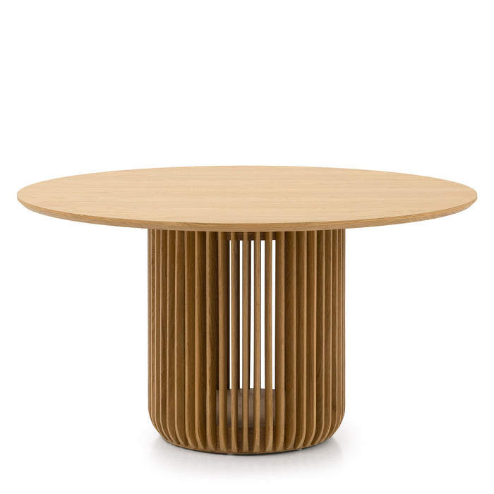 Arvena 1.4m Round Dining Table - Natural