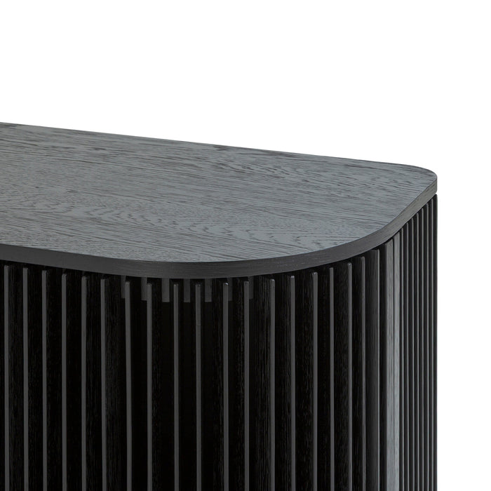 Arvena 95cm Sideboard Unit - Black Stain