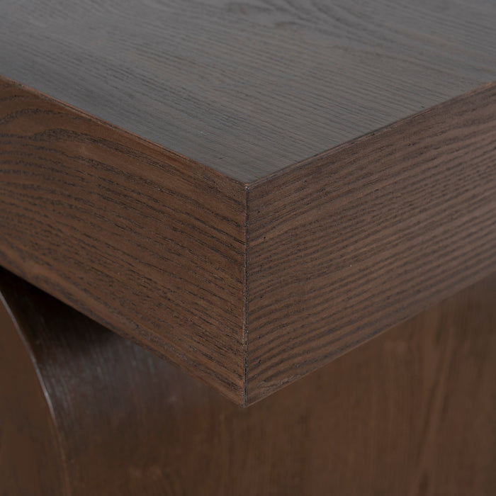 Junon 1.9m New Elm Console Table - Walnut