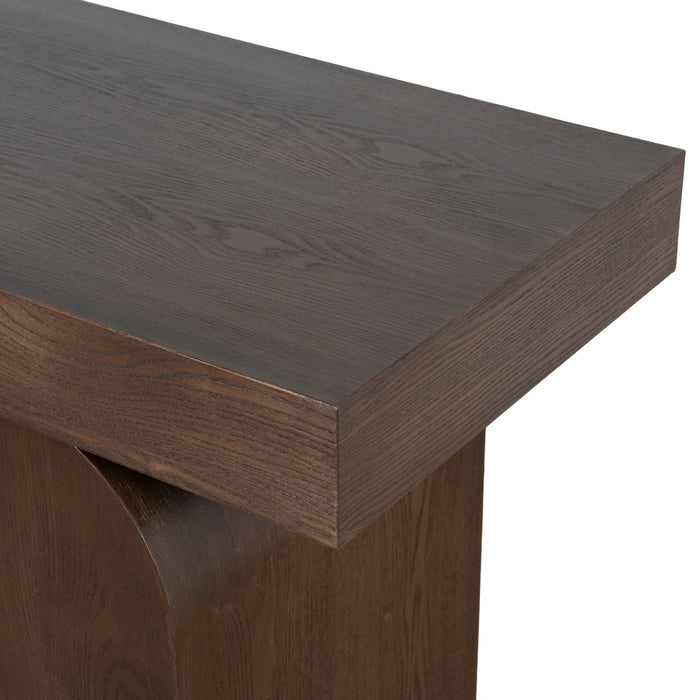 Junon 1.9m New Elm Console Table - Walnut