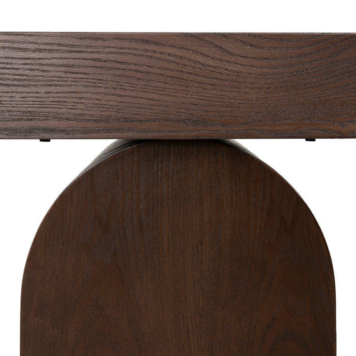 Junon 1.9m New Elm Console Table - Walnut