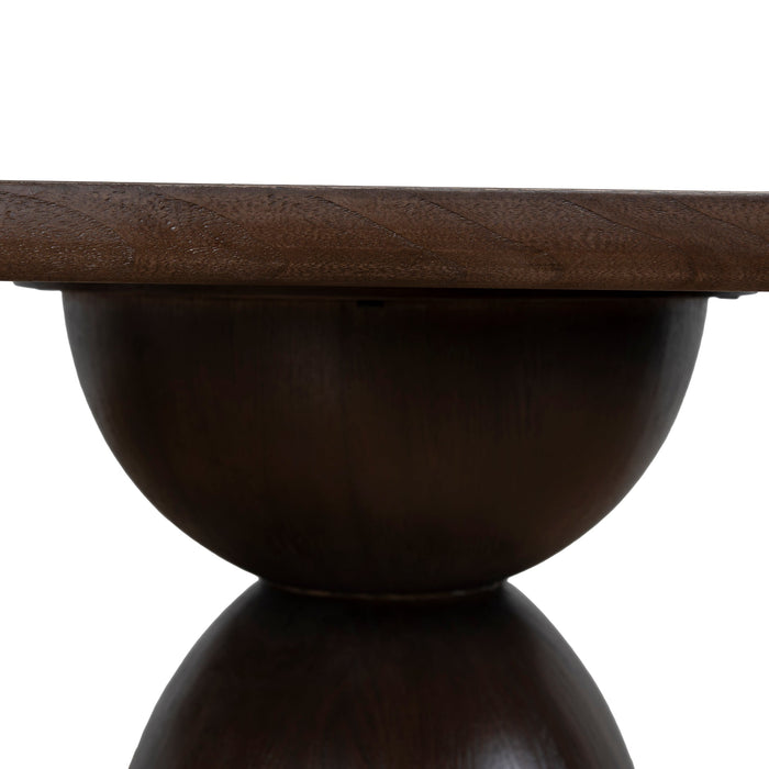 Tavolo 2.2m Elm Dining Table - Walnut