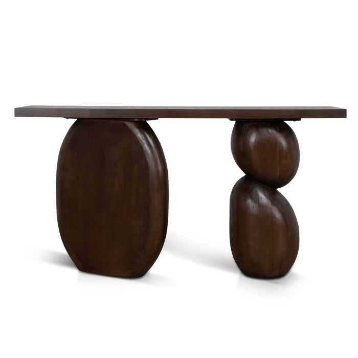 Orila 1.6m Elm Console Table - Walnut
