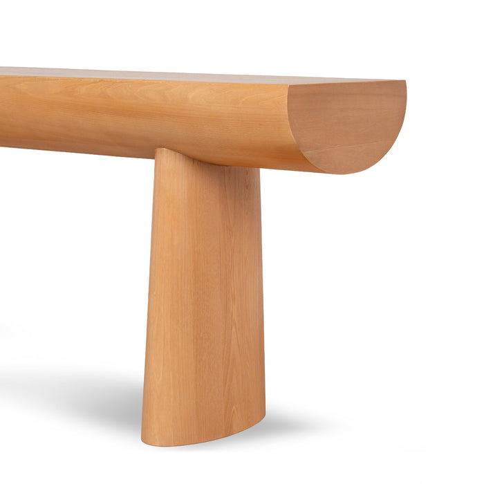 Bento 1.8m Elm Console Table - Natural