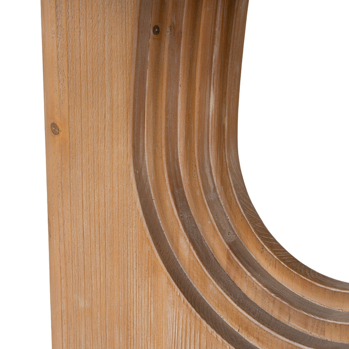 Auralin 2.4m Elm Dining Table - Natural