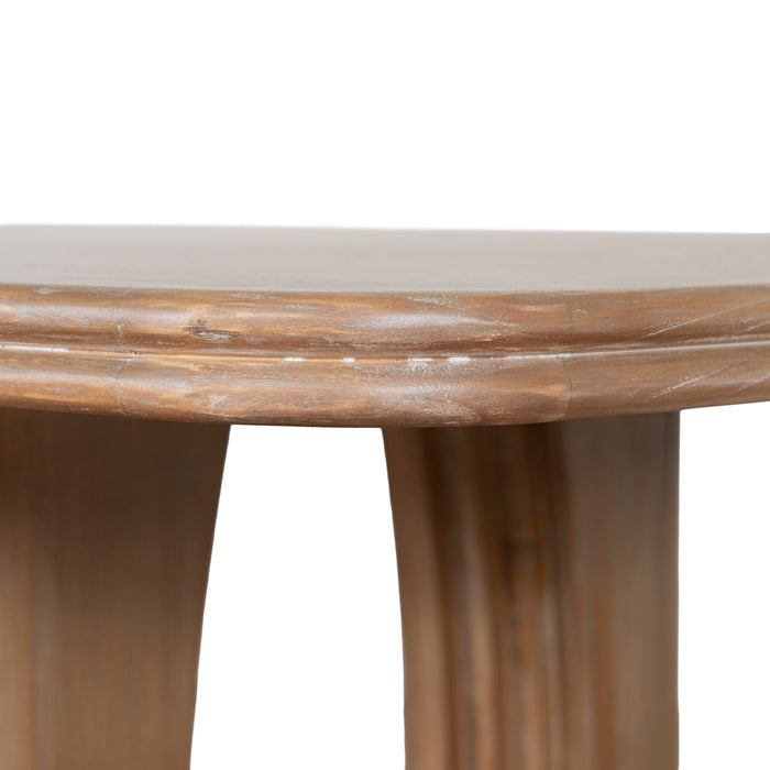 Auralin 2.4m Elm Dining Table - Natural