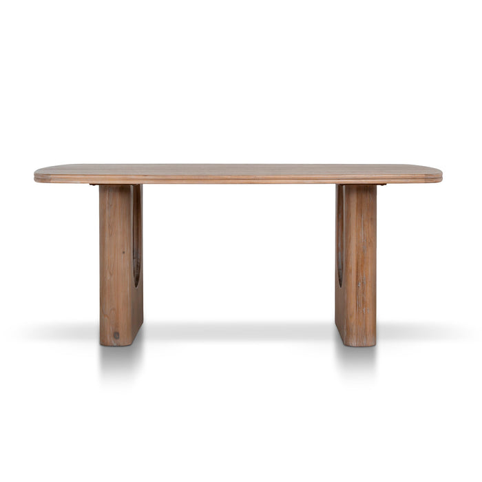 Auralin 1.8m Elm Dining Table - Natural
