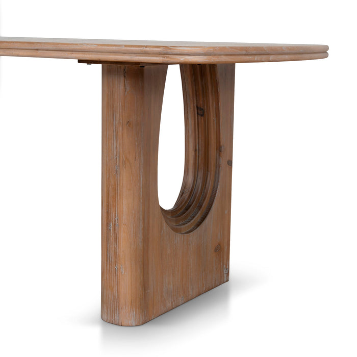 Auralin 1.8m Elm Dining Table - Natural