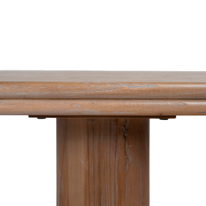 Auralin 1.8m Elm Dining Table - Natural