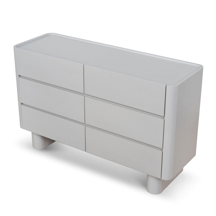 Rilano 1.2m Chest of Drawer - Warm Grey