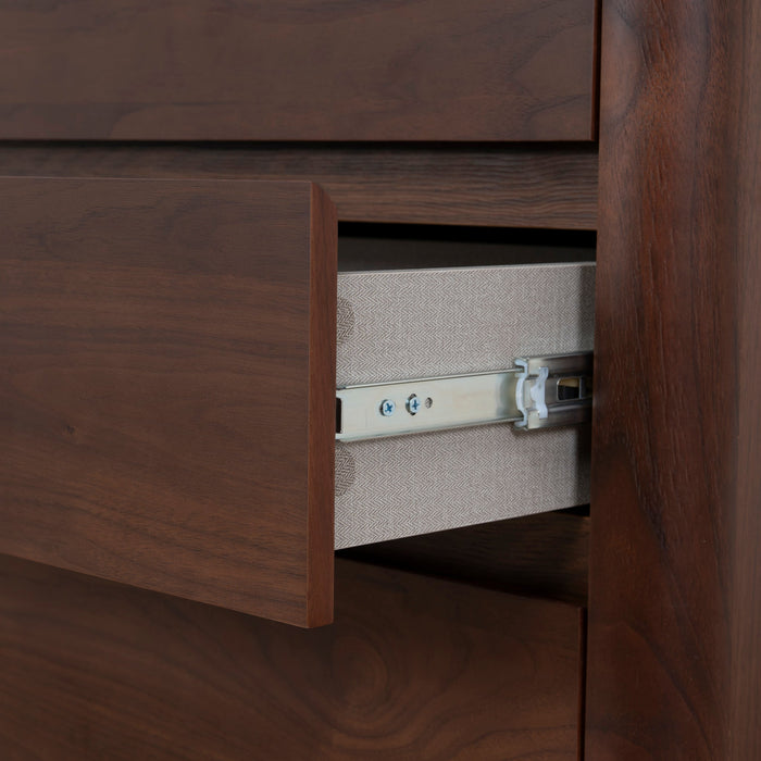 Rilano 1.2m Chest of Drawer - Walnut