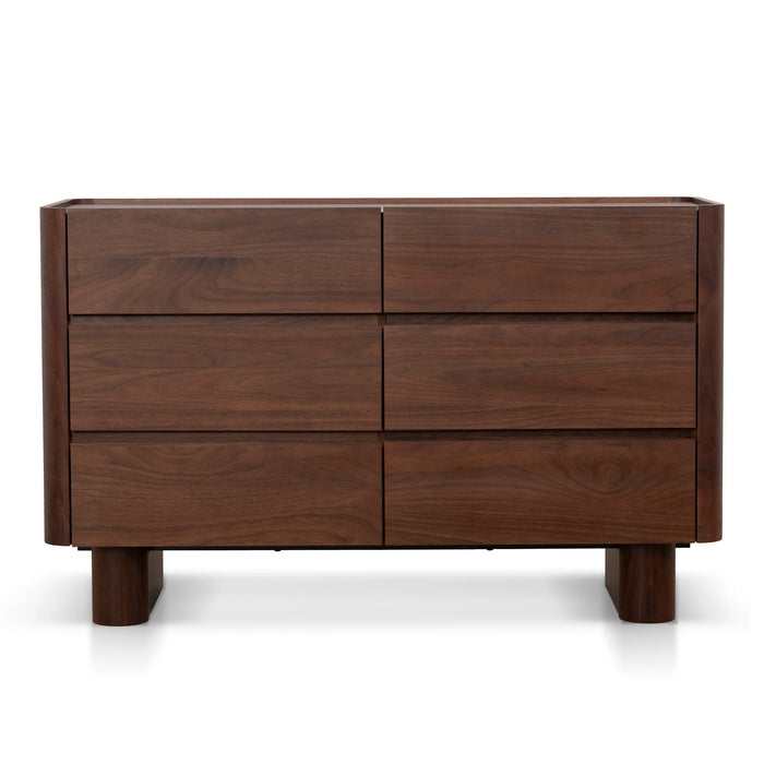 Rilano 1.2m Chest of Drawer - Walnut