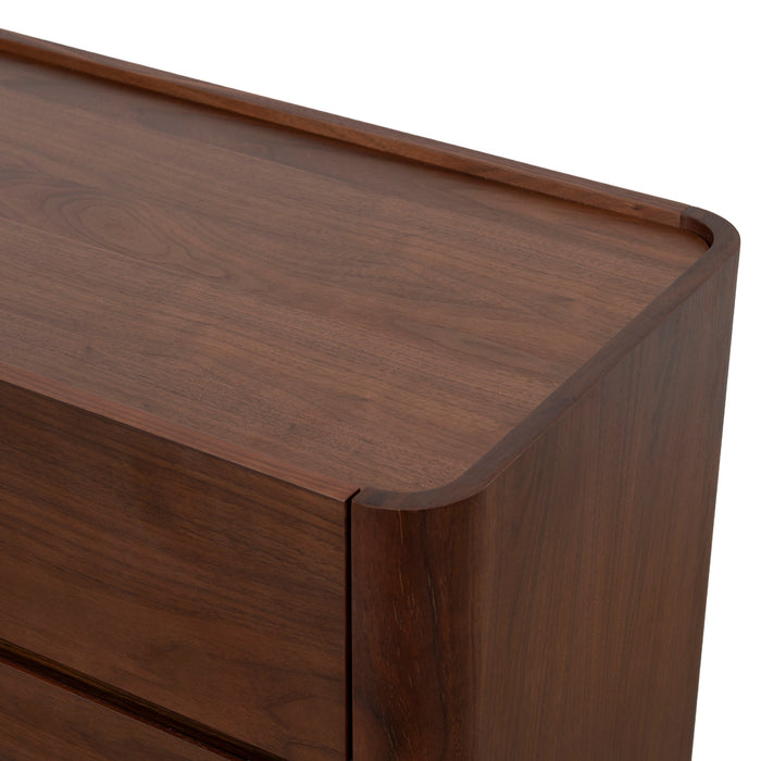 Rilano 1.2m Chest of Drawer - Walnut